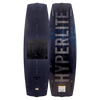 Top and base of Blueprint Loaded wakeboard, black with HYPERLITE branding.