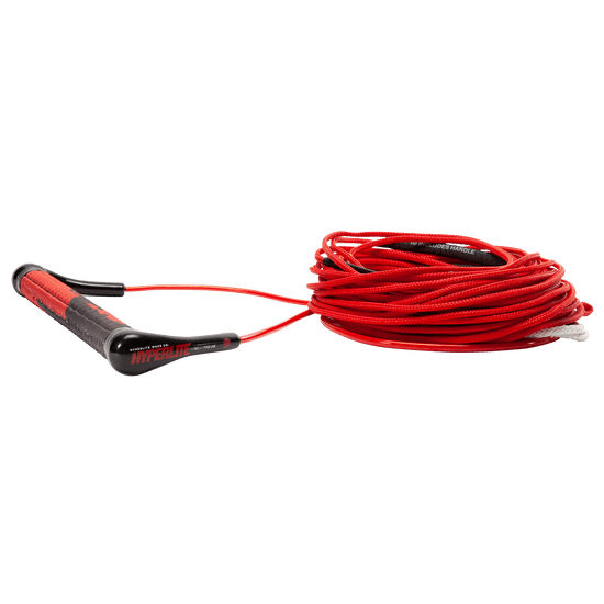 Red SG Handle with sticky red/black grip and fuse line.
